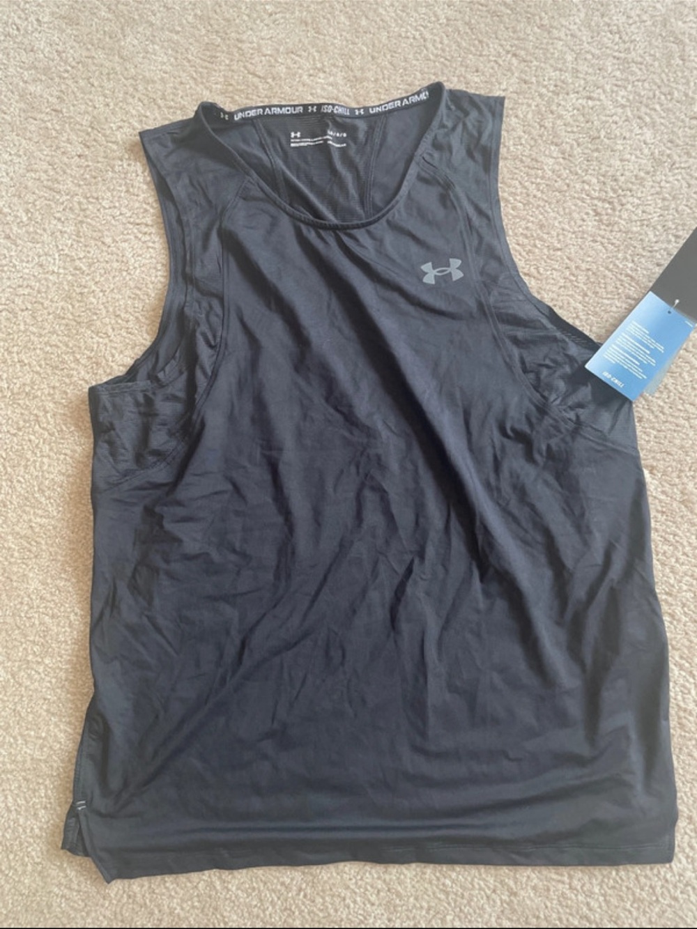 Under Armour Men’s Black Athletic Tank Top